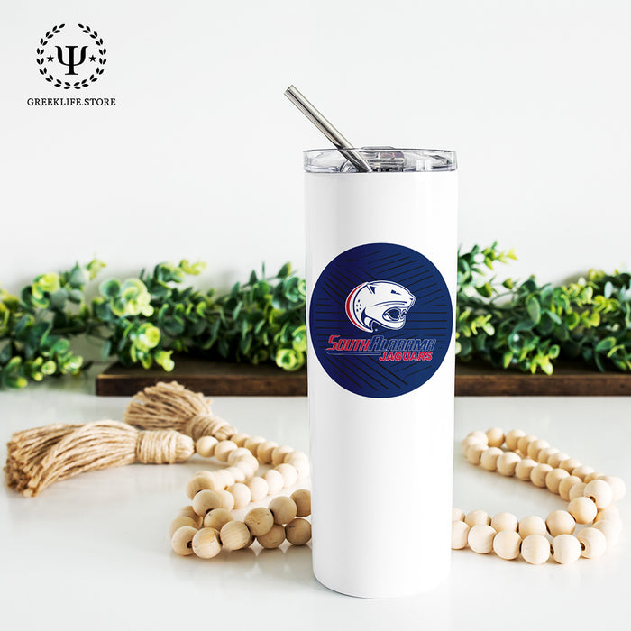 University of South Alabama Stainless Steel Skinny Tumbler 20 OZ