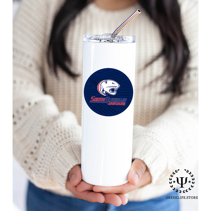 University of South Alabama Stainless Steel Skinny Tumbler 20 OZ