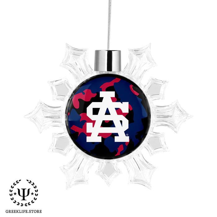University of South Alabama Christmas Ornament - Snowflake