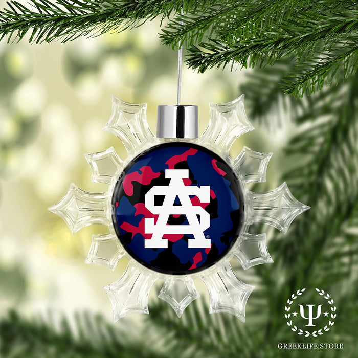 University of South Alabama Christmas Ornament - Snowflake