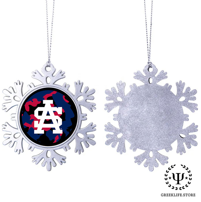 University of South Alabama Christmas Ornament - Snowflake Metal