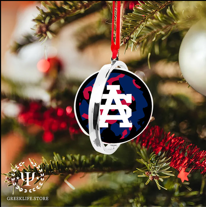 University of South Alabama Christmas Reversible Flat Round Ornament
