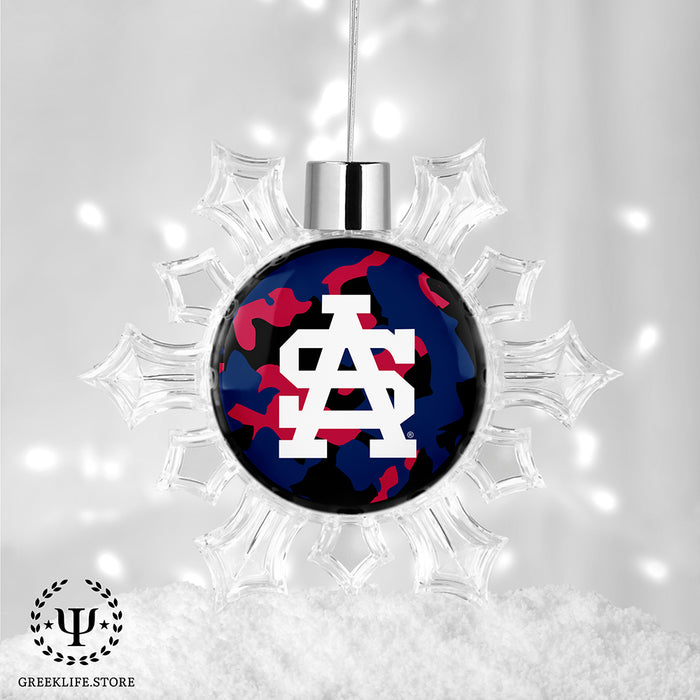 University of South Alabama Christmas Ornament - Snowflake