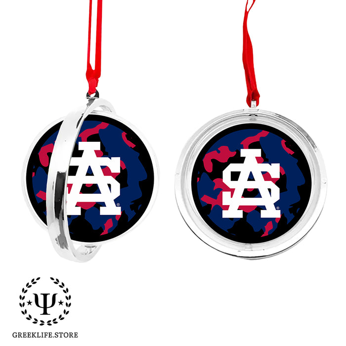 University of South Alabama Christmas Reversible Flat Round Ornament