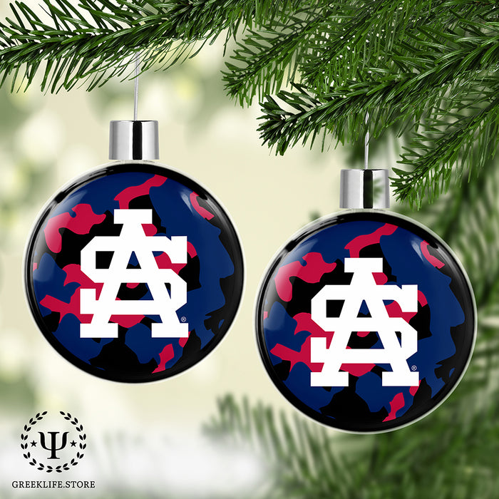 University of South Alabama Christmas Ornament Flat Round