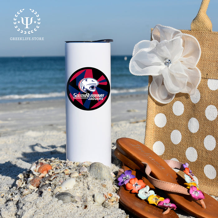 University of South Alabama Stainless Steel Skinny Tumbler 20 OZ