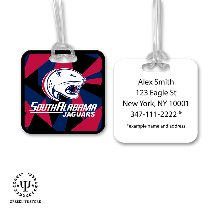 University of South Alabama Luggage Bag Tag (square)