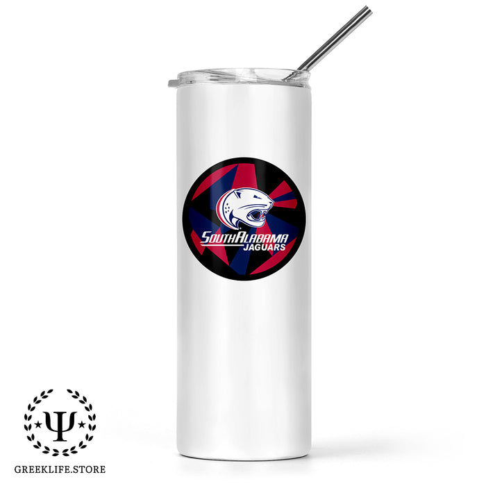 University of South Alabama Stainless Steel Skinny Tumbler 20 OZ