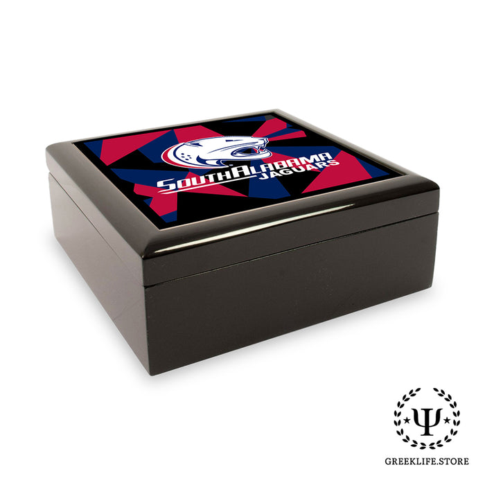 University of South Alabama Keepsake Box Wooden