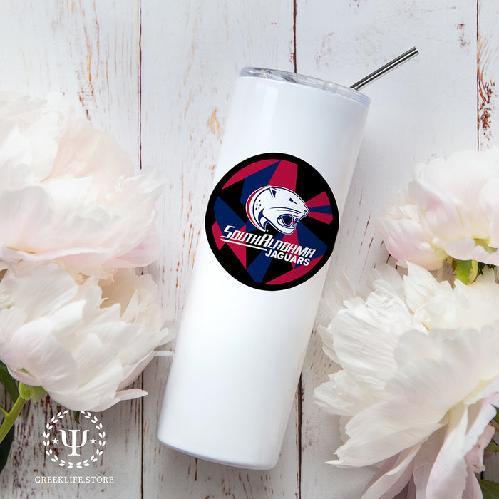 University of South Alabama Stainless Steel Skinny Tumbler 20 OZ