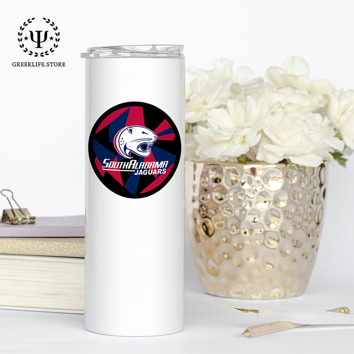 University of South Alabama Stainless Steel Skinny Tumbler 20 OZ