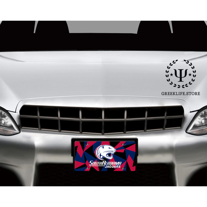 University of South Alabama Decorative License Plate
