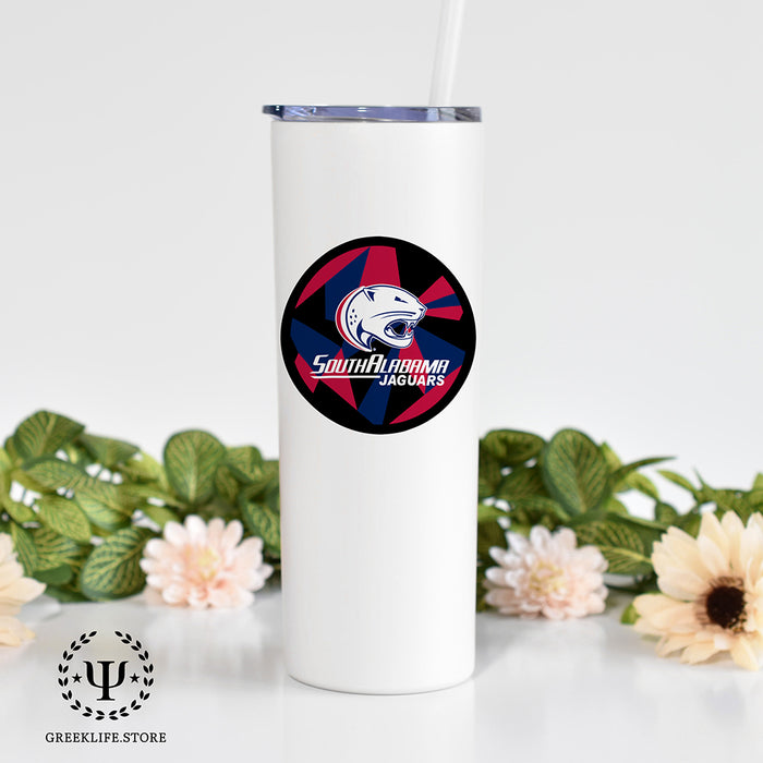 University of South Alabama Stainless Steel Skinny Tumbler 20 OZ
