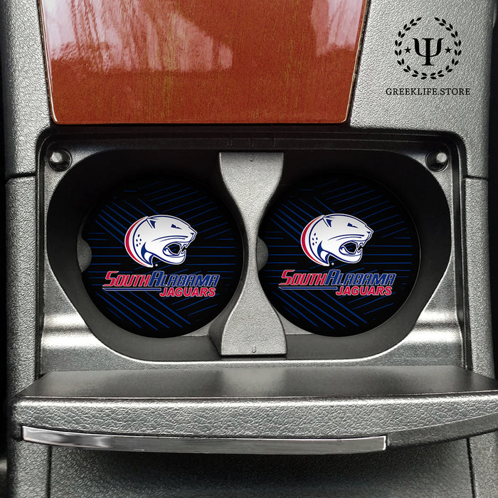 University of South Alabama Car Cup Holder Coaster (Set of 2)