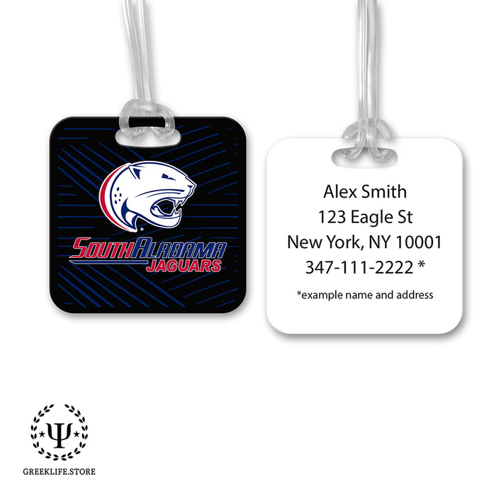 University of South Alabama Luggage Bag Tag (square)