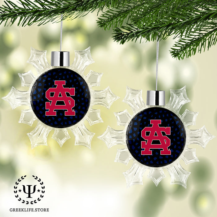 University of South Alabama Christmas Ornament - Snowflake