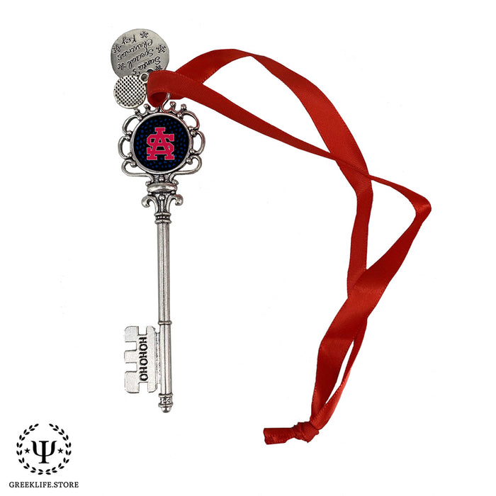 University of South Alabama Christmas Ornament Santa Magic Key