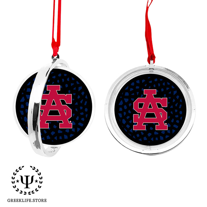 University of South Alabama Christmas Reversible Flat Round Ornament