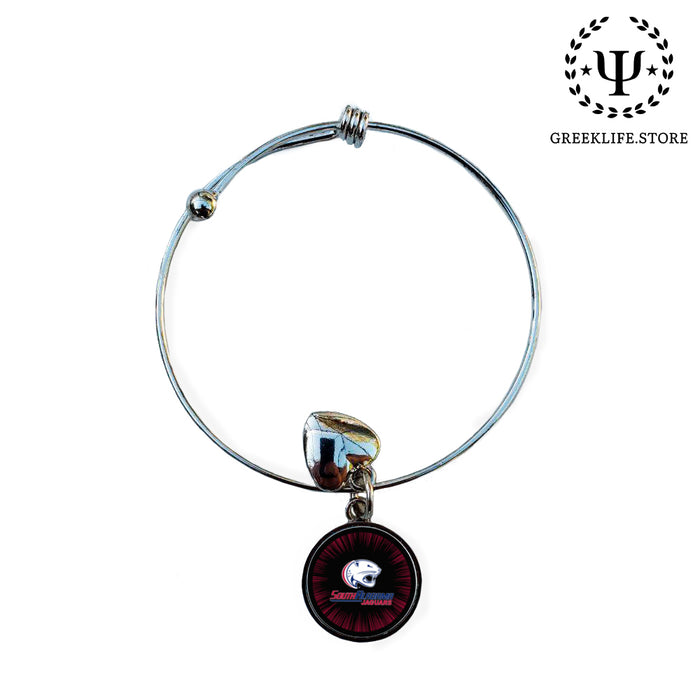 University of South Alabama Round Adjustable Bracelet