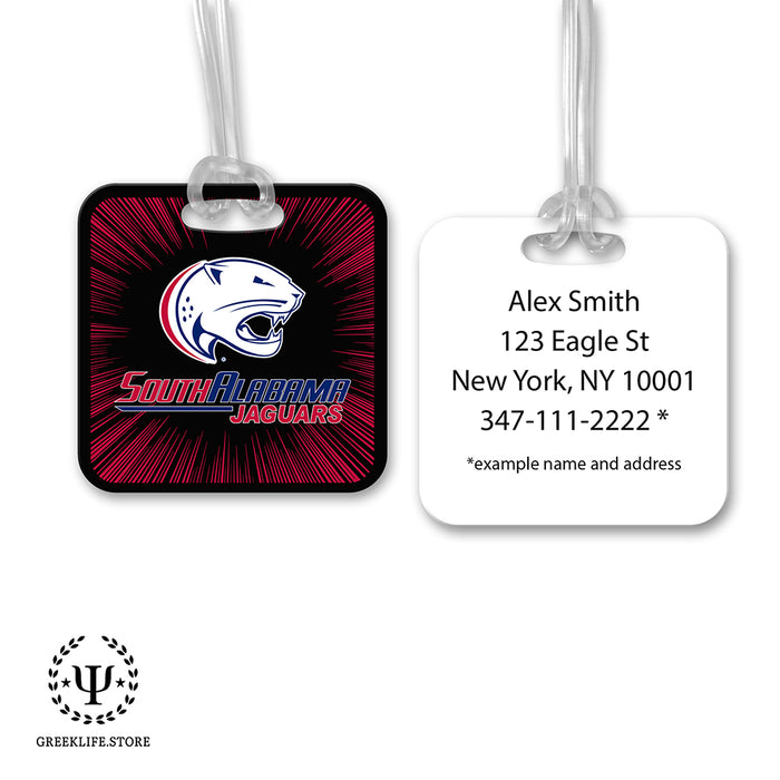 University of South Alabama Luggage Bag Tag (square)