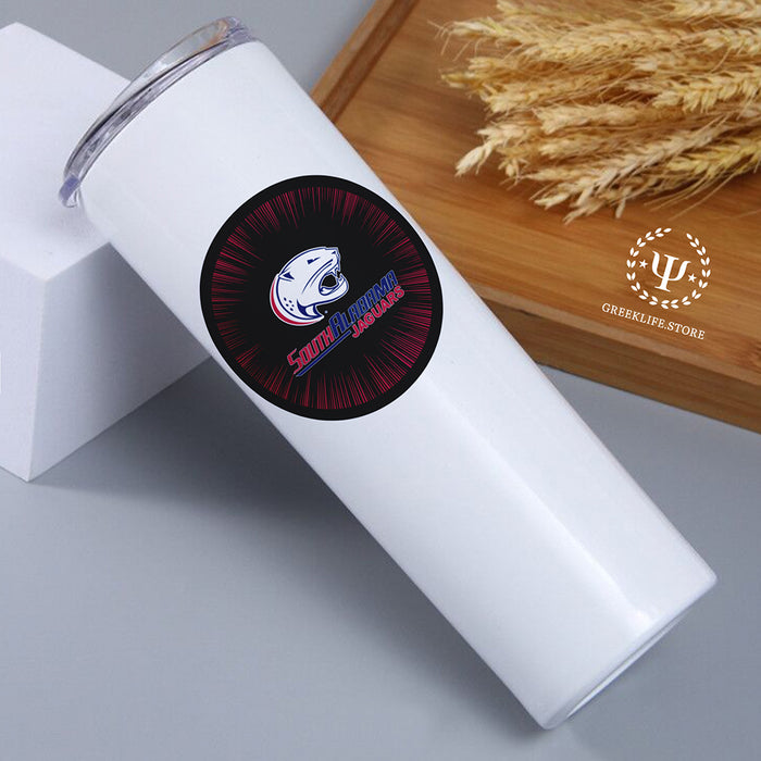 University of South Alabama Stainless Steel Skinny Tumbler 20 OZ