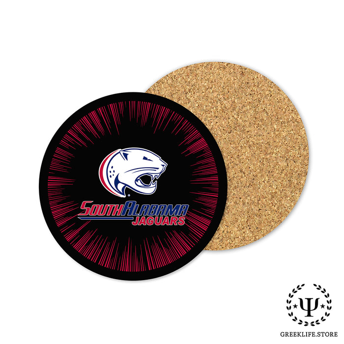 University of South Alabama Beverage coaster round (Set of 4)