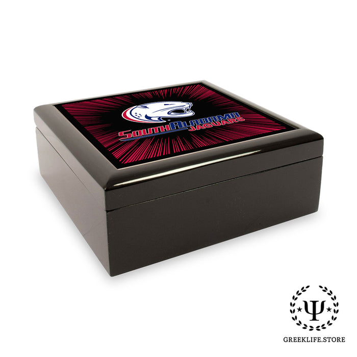University of South Alabama Keepsake Box Wooden