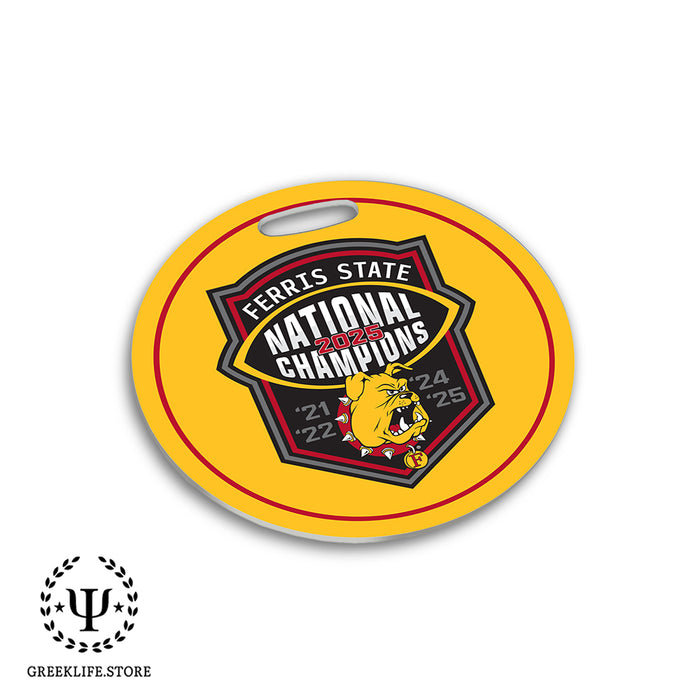 Ferris State University Luggage Bag Tag (round)