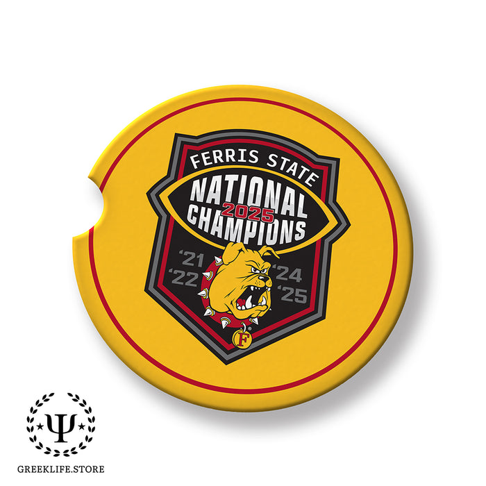 Ferris State University Car Coasters (Set of 2)