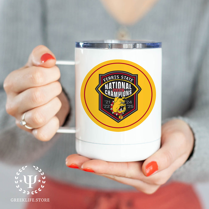 Ferris State University Stainless Steel Travel Mug 13 OZ
