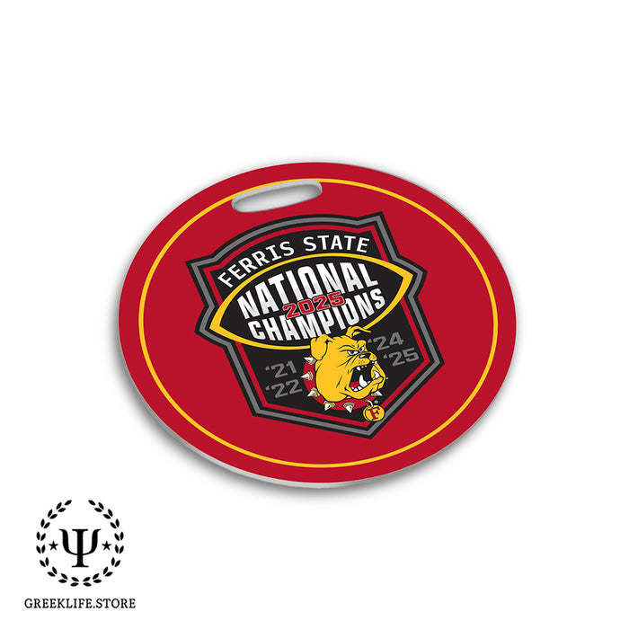 Ferris State University Luggage Bag Tag (round)