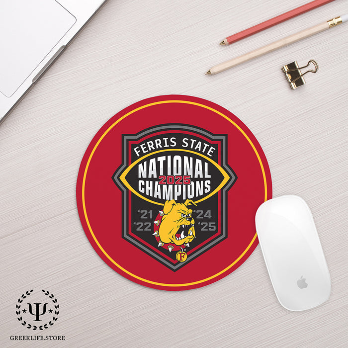Ferris State University Mouse Pad Round