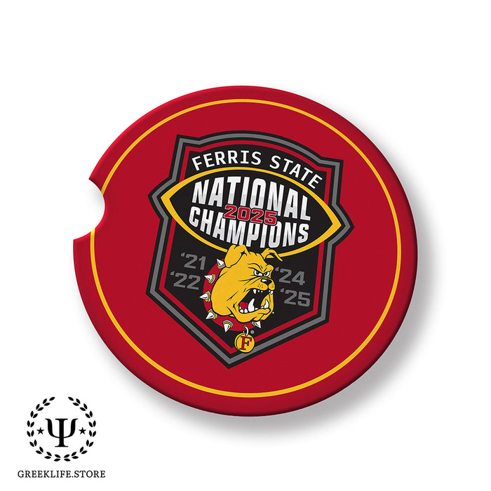 Ferris State University Car Coasters (Set of 2)