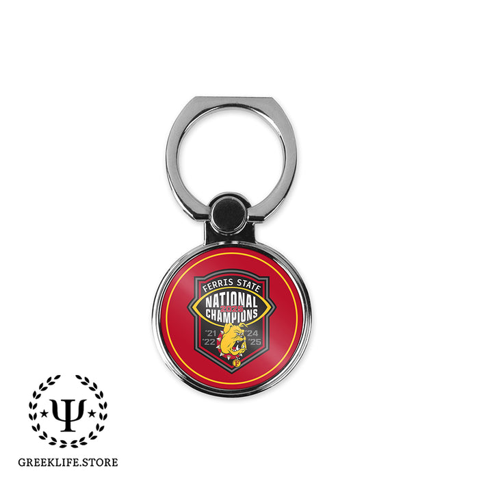 Ferris State University Ring Stand Phone Holder (round)