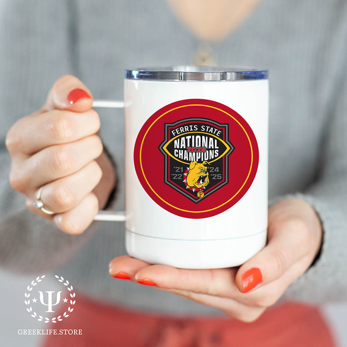 Ferris State University Stainless Steel Travel Mug 13 OZ