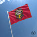 Ferris State University Flag 2×3 ft and 3×5 ft — Officially Licensed, 150D Polyester, Fade-Resistant, Ready to Hang