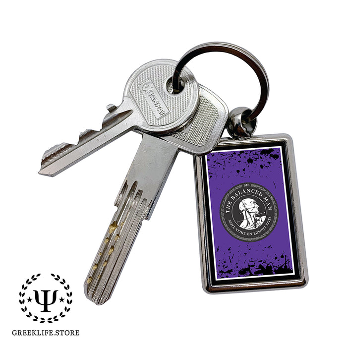 Sigma Phi Epsilon Keychain Rectangular