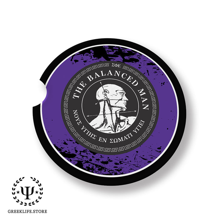 Sigma Phi Epsilon Car Coasters (Set of 2)