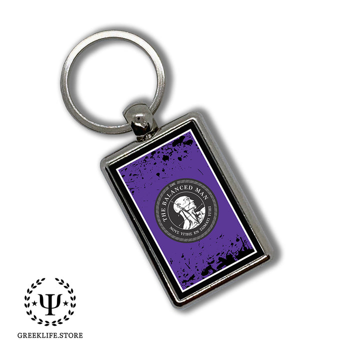 Sigma Phi Epsilon Keychain Rectangular