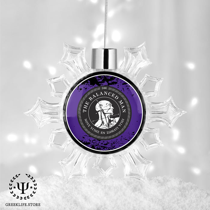 Sigma Phi Epsilon Christmas Ornament - Snowflake