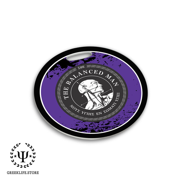 Sigma Phi Epsilon Luggage Bag Tag (round)