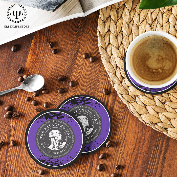 Sigma Phi Epsilon Beverage Coasters Round (Set of 4)