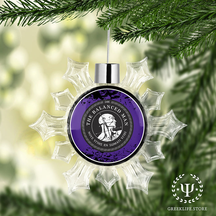 Sigma Phi Epsilon Christmas Ornament - Snowflake