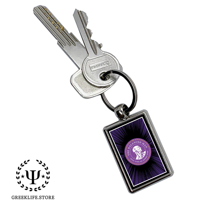 Sigma Phi Epsilon Keychain Rectangular