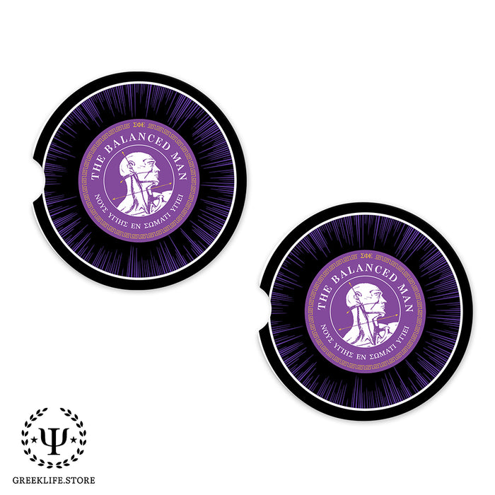 Sigma Phi Epsilon Car Coasters (Set of 2)
