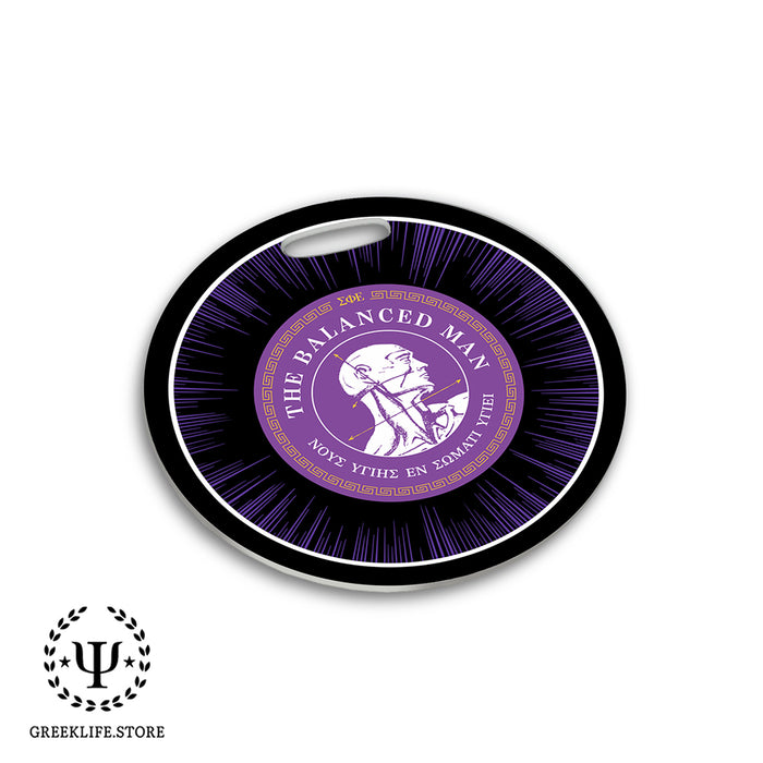 Sigma Phi Epsilon Luggage Bag Tag (round)