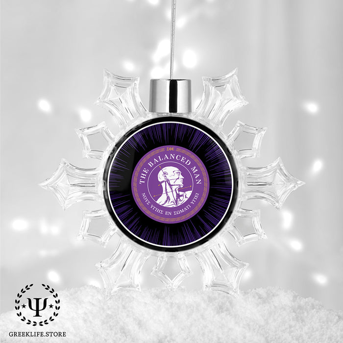 Sigma Phi Epsilon Christmas Ornament - Snowflake