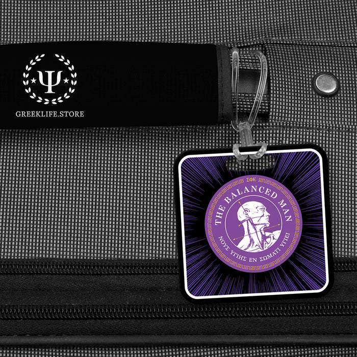 Sigma Phi Epsilon Luggage Bag Tag (square)