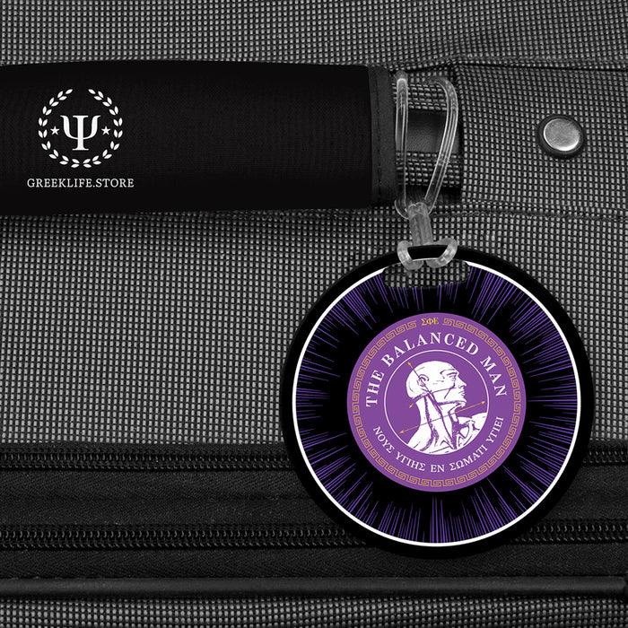 Sigma Phi Epsilon Luggage Bag Tag (round)