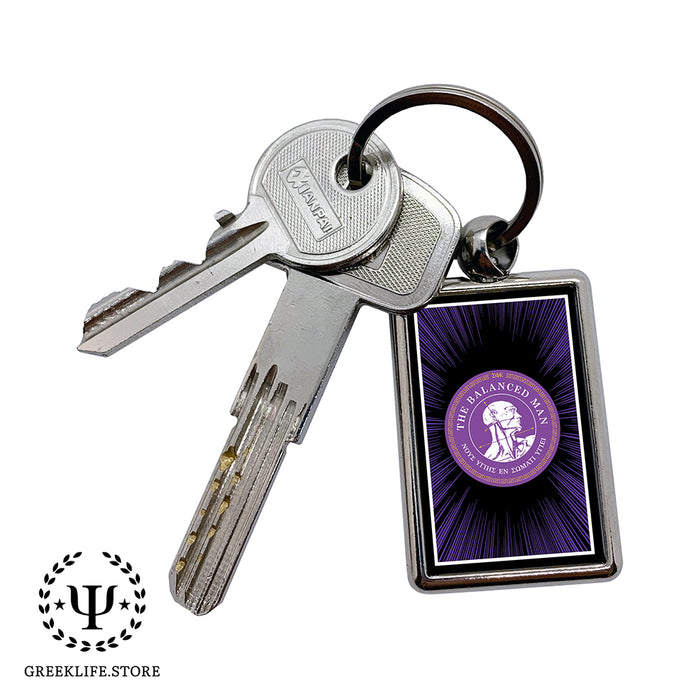 Sigma Phi Epsilon Keychain Rectangular